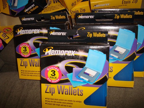MEMOREX ZIP WALLETS 3 PK LOT OF 11 - Picture 8 of 8