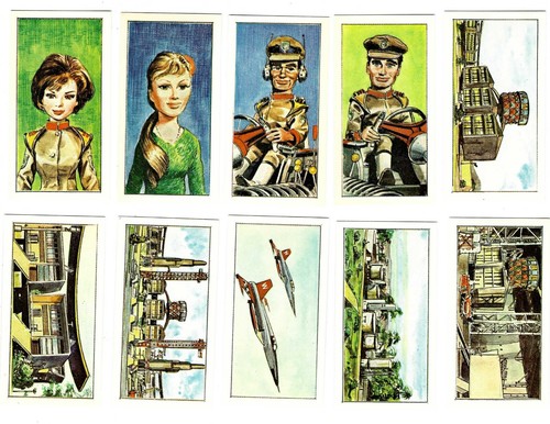 1964 Cadet Sweets STINGRAY COMPLETE 50 CARD SET NM HTF Jerry Anderson TV Show - Picture 3 of 6