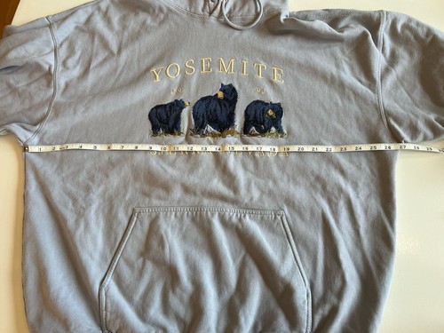 Brandy Melville Hoodie Onesize Yosemite Sierra Nevada Bears Oversized Sweatshirt - Bild 7 von 8