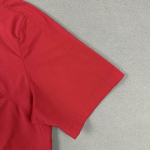 Nike Iowa State Cyclones Windbreaker Mens Large Red Dri-Fit 1/4 Zip Pullover - Picture 15 of 17