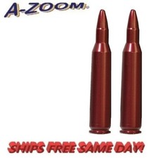 A-ZOOM Action Proving Dummy Round Snap Cap for 257 Roberts 2PK NEW! # 12258