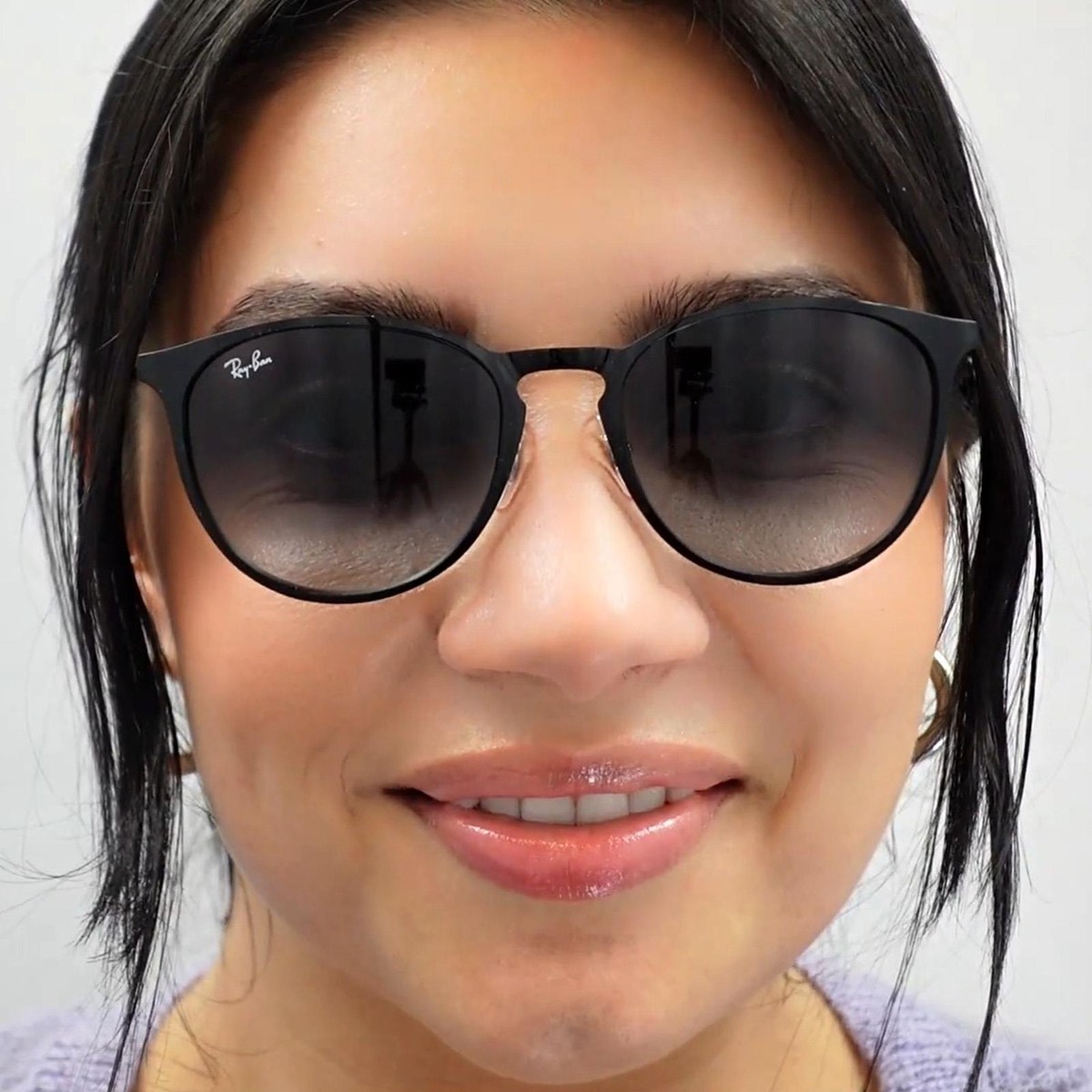 Rayban レイバン RB3539 002/8G 517 Ray-Ban RB3539 Erika Metal M (54 - 19) with Grey lenses and