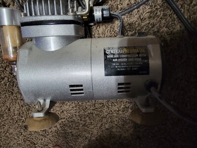 Central pneumatic mini air compressor discount