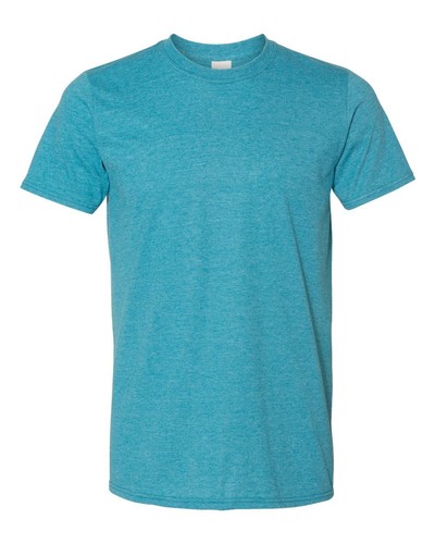 Gildan #64000 Softstyle T-Shirt Modern Classic Fit Short Sleeve Plain Basic Tee - Picture 21 of 41