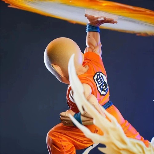 Dragon Ball Z Krilin Figurine Statue Collection Jouet Manga Anime 17 cm Pvc - Imagen 4 de 6