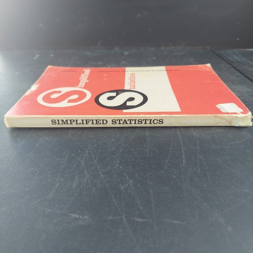 Simplified Statistics for Students in Education and Psychology 1961 Book - Picture 6 of 11