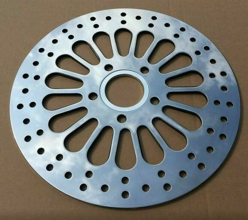 DNA SUPER SPOKE 11.5 INCH POLISHED REAR BRAKE ROTOR (M-RT-2102) - Picture 1 of 3