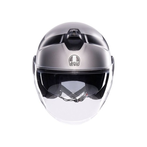 Casco Jet AGV ETERES Rimini Matt Grey/Black - 第 3/8 張圖片