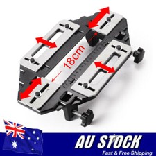 Door Hinge Jig Lock Guide Plate Slotting Hinge Hole Drilling Guide Slot Tool AU