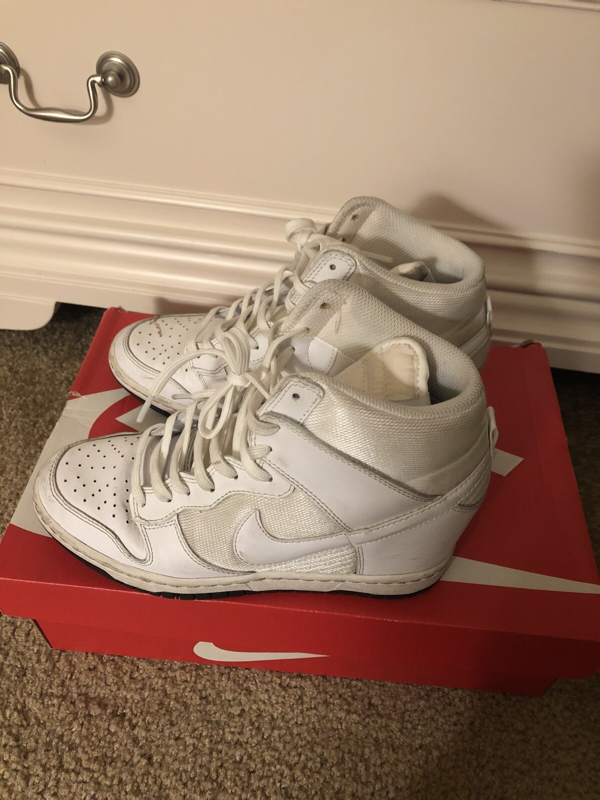 WMNS Dunk Sky Sky Sky Hi Essential 7.5 White 4b4faa WMNS Dunk Sky Sky Sky Hi Essential 7.5 White 4b4faa