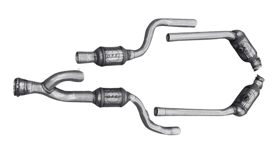 Juego convertidor catalítico Mercedes-Benz C280 2006 2007 3,0 L tracción trasera 203-490-94-19-64 Foto 2 de 4