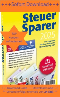  LIDL Steuer Software 2025 für 2024 Download Key Steuererklärung 24Std Versand 