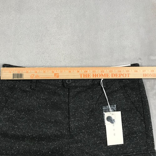 Pantalone MNML uomo taglia 33 vita grigio scuro maculato maglia larga tasche cargo NUOVO - Foto 3 di 11