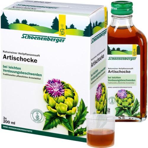 ARTISCHOCKENSAFT Schoenenberger 3X200 ml - Bild 1 von 1