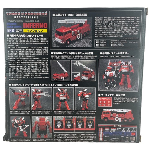 Transformers Masterpiece MP33 Inferno Action Figure Takara Tomy Toys Open Box - Picture 2 of 7
