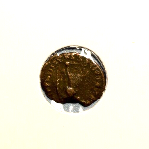 Moneda de bronce romana genuina 306 AD-410 AD con certificado de autenticidad y mini álbum. -ENVÍO GRATUITO - Imagen 1 de 5