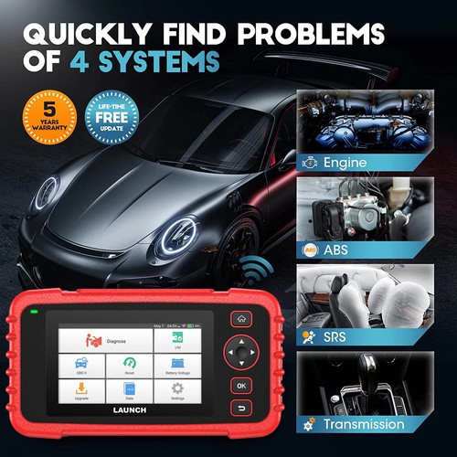 LAUNCH CRP123X Car OBD2 Scanner Diagnostic Scan Tool ABS SRS Engine Code Reader - Picture 3 of 16