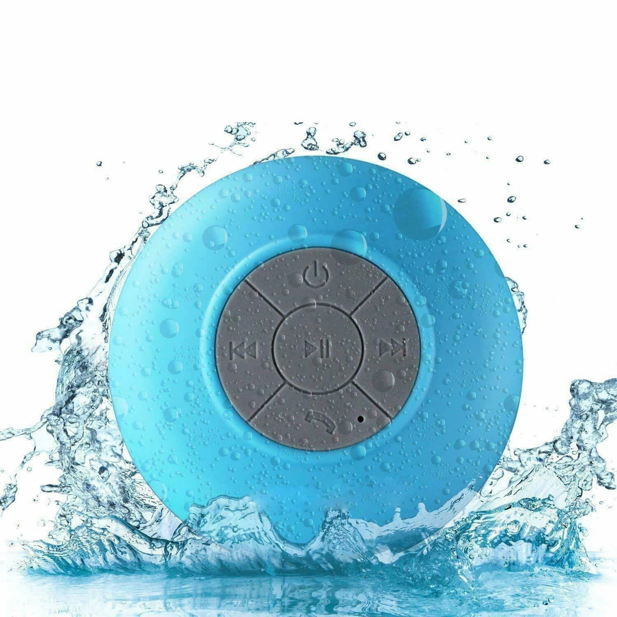 Mini hifi waterproof wireless bluetooth cheap handsfree mic suction speaker shower car