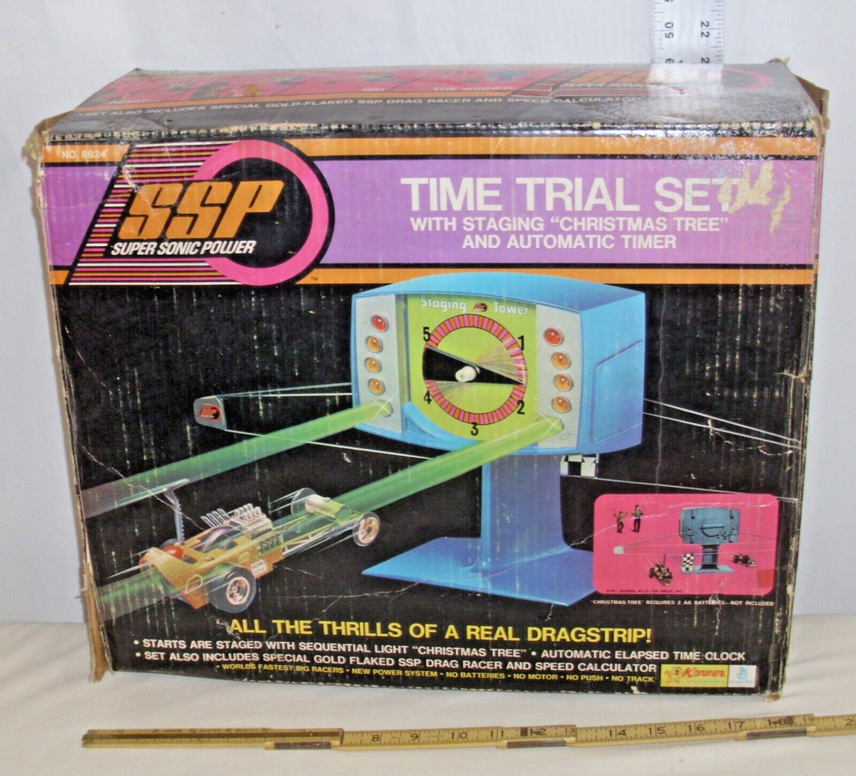 KENNER SSP TIME TRAIL RACE SET BOX ONLY | eBay