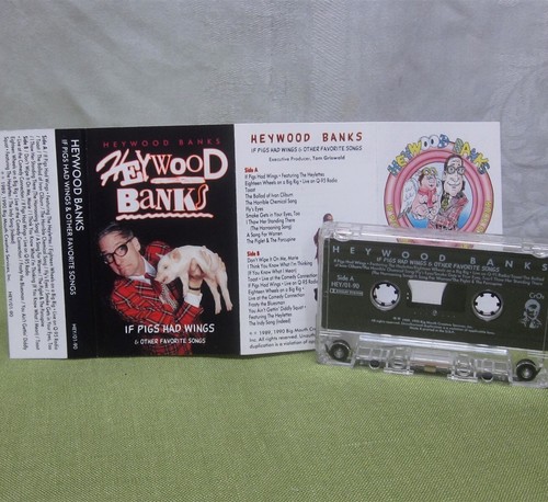 HEYWOOD BANKS If Pigs Had Wings & Other Favorite Songs cassette tape 1990 comedy - Picture 1 of 2