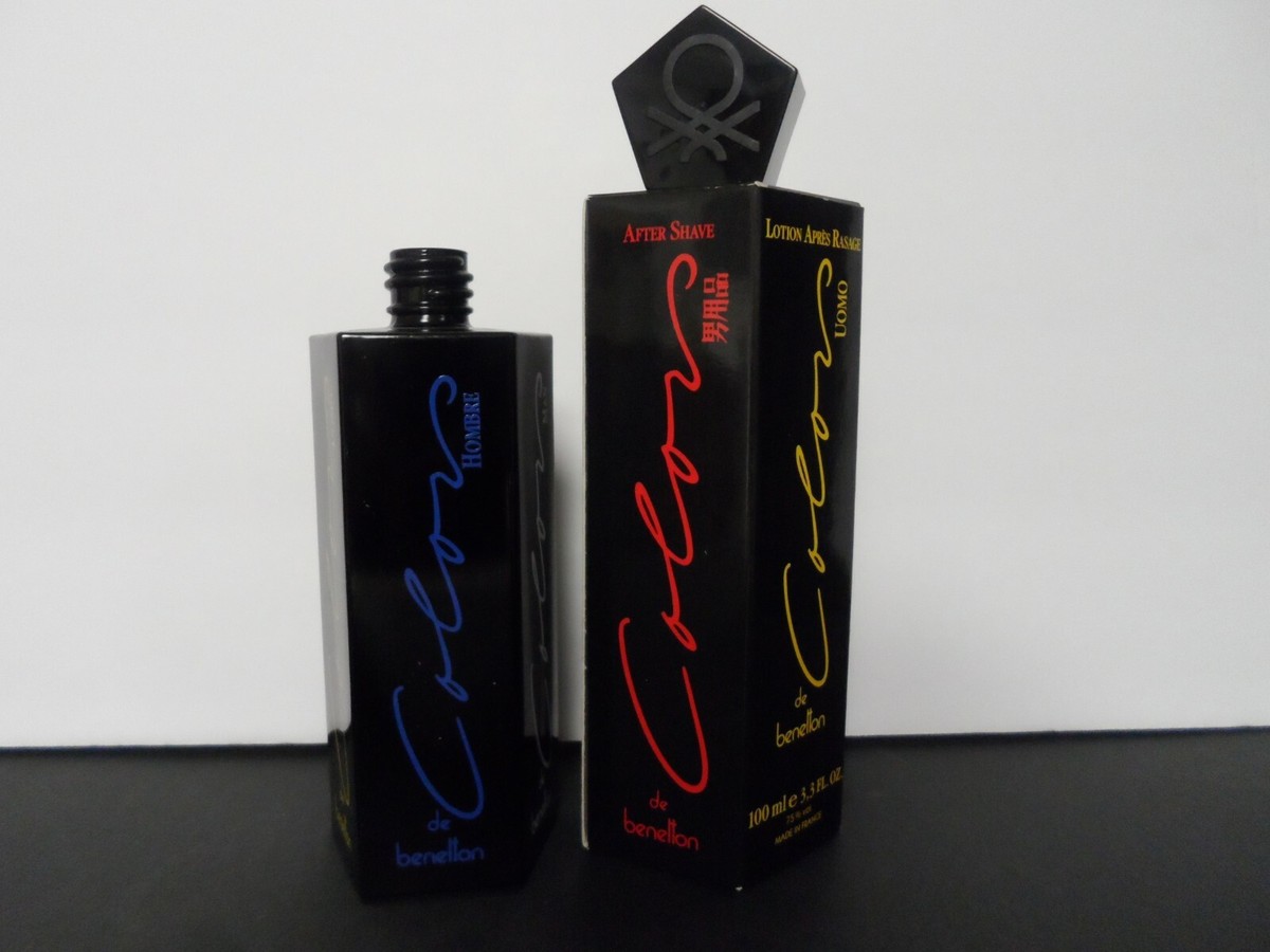 Vintage Colors de Benetton Uomo AFTER SHAVE 3.3 oz / 100 ml Brand