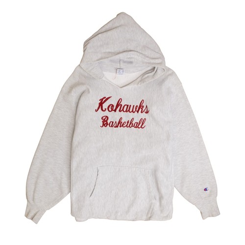Sudadera con Capucha Vintage Kohawks Campeón de Baloncesto Tejido Inverso 2XL 90s NCAA - Imagen 1 de 5