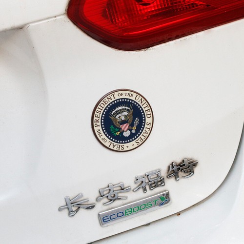 SEAL of the PRESIDENT of the UNITED STATES Car Body Fender Rear Emblem Nameplate - Bild 6 von 7