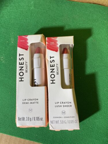 One Honest Beauty Lip Crayon Lush Sheer SHEER PETAL NewInBox 3g Free SH