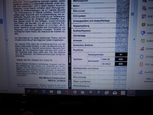Werkstatthandbuch Kia Clarus 1996-2001 Reparaturanleitung - Bild 5 von 12