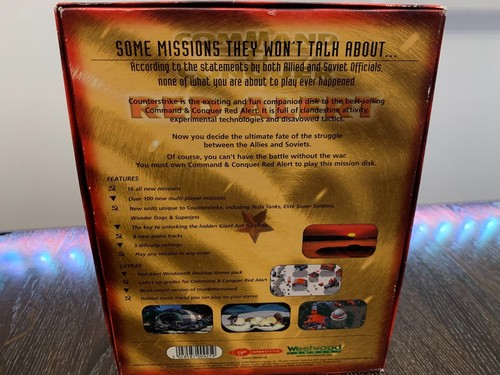 Command & Conquer: Red Alert - Counterstrike (Add on) (PC BIG BOX) - Picture 2 of 7