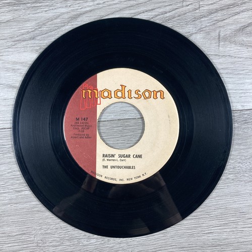 The Untouchables Raisin’ Sugar Cane / Do Your Best 45 RPM 7” Vinyl Madison 