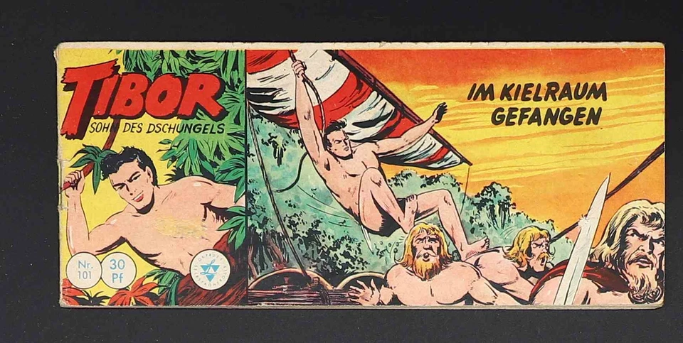 TIBOR Sohn des Dschungels Piccolo Comic Nr. 101-187 Lehning Verlag Wäscher - Bild 2 von 4