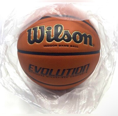 Wilson Evolution Official Game Basketball - Orange/Black