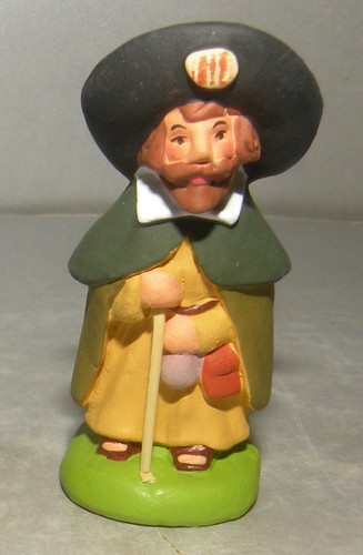 NEW Pilgrim to compostela , 4 Centimeters Santons Didier  - Picture 1 of 5