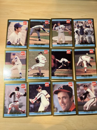 1992 MLB Donruss Baseball 'Nolan Ryan Career Series Coca-Cola' Set | #1-#26 - Picture 3 of 8