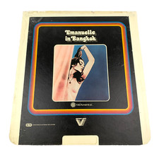 Emanuelle in Bangkok VideoDisc CED 1983 Vestron Video 970 Untested