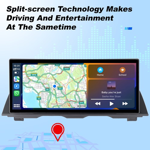 12.3 inch Ultra-thin Screen Android Car GPS 4G+64G For BMW F10 F18 2011 2012 CIC - Imagen 9 de 19