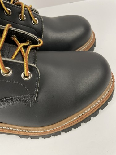 RED WING 2218 Steel Toe Black Logger Boots / Work Boots Men’s 7 D USA - Picture 12 of 18