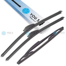 YOU.S Original SCHEIBENWISCHER SET VORNE + HINTEN für DAIHATSU MATERIA (M4_)