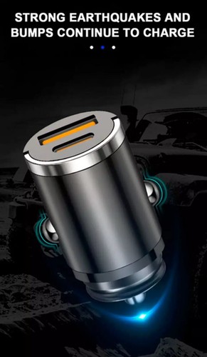 BDI Mini 2-Ports PD 30W Car Charger Fast Charging Cigarette Lighter 12V 24V - Picture 8 of 12