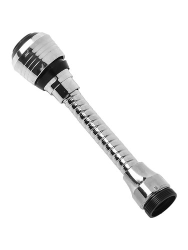 360° Flexibler Wasserhahn Extender Biegsamer Küchenspülen Hahn Sprühkopf Aufsatz - Bild 10 von 12