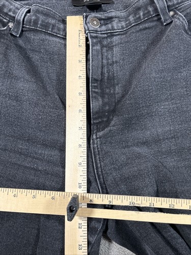 Style Co Jeans Women 18WP Black faded Straight Leg Women’s Petite Curvy 36x27 - Bild 7 von 11