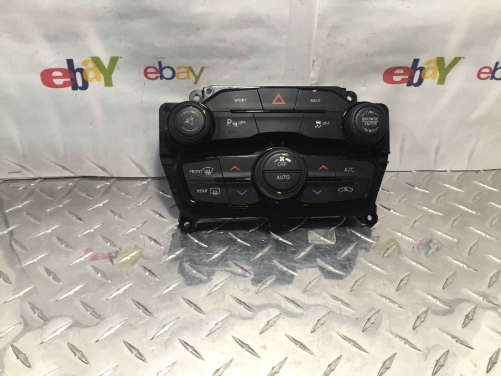 2015 15 Dodge Challenger Climate Control Temperature AC Heater CONTROL