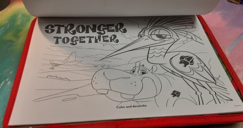 Disney Junior Lion Guard Märchenbuch Lapdesk Aktivitätspad Tragetasche ohne Bleistifte - Bild 7 von 8