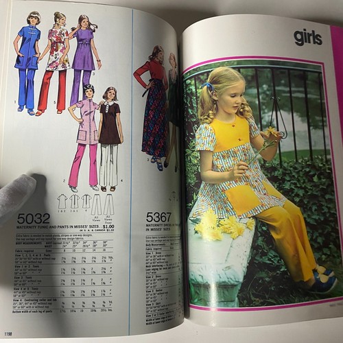 1973 July Simplicity Catalog Sewing Pattern Giant Store Counter Book Fashion - Picture 14 of 16