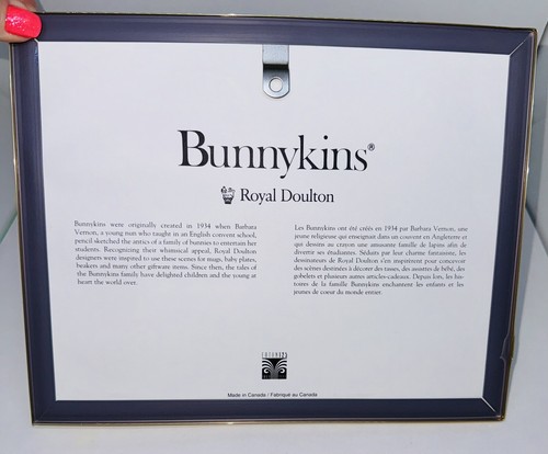 RARE NEW Royal Doulton Bunnykins Bunny Rabbit Circus Framed Picture Print *READ* - Bild 7 von 16