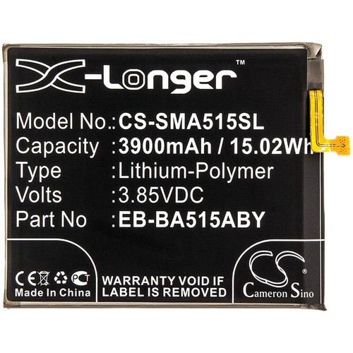 Batterie 3900mAh EB-BA515ABY Pour Samsung Galaxy A51 2019, SM-A515F SM-A515G - Afbeelding 1 van 4