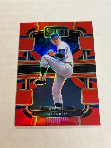 2024 PANINI SELECT NOLAN RYAN 133/149 RED PRIZM RANGERS SP M3 - Picture 1 of 2