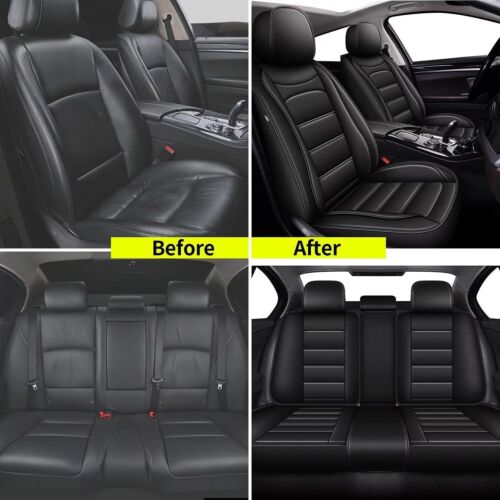 Car 5 Seat Cover Front + Rear Pad For Ford Escape 2001-2022 Accessories Full Set - Picture 5 of 7