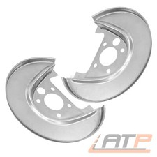 2x ANKERBLECH BREMSSCHEIBE HINTEN FÜR VW NEW BEETLE SKODA FABIA OCTAVIA 1U